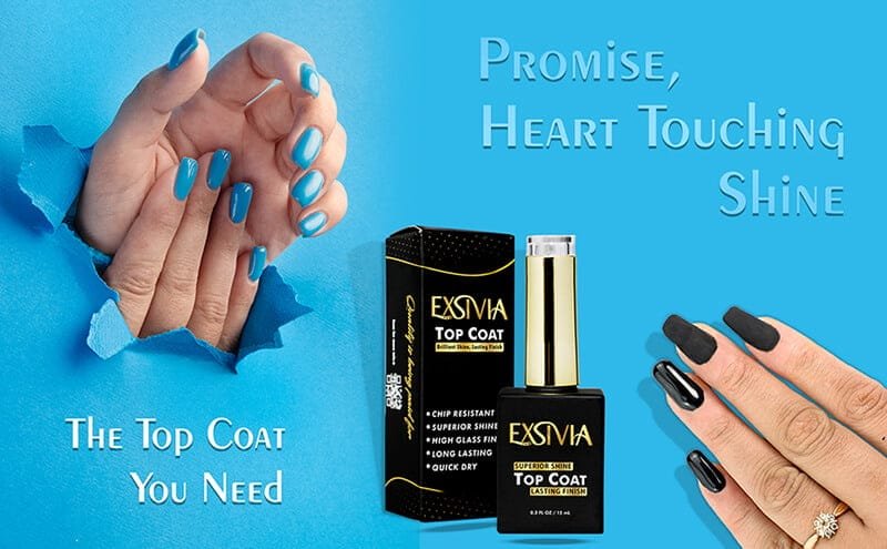 Ultimate Nail Top Coat: Achieve Glossy, Chip-Resistant Finish - Exsivia