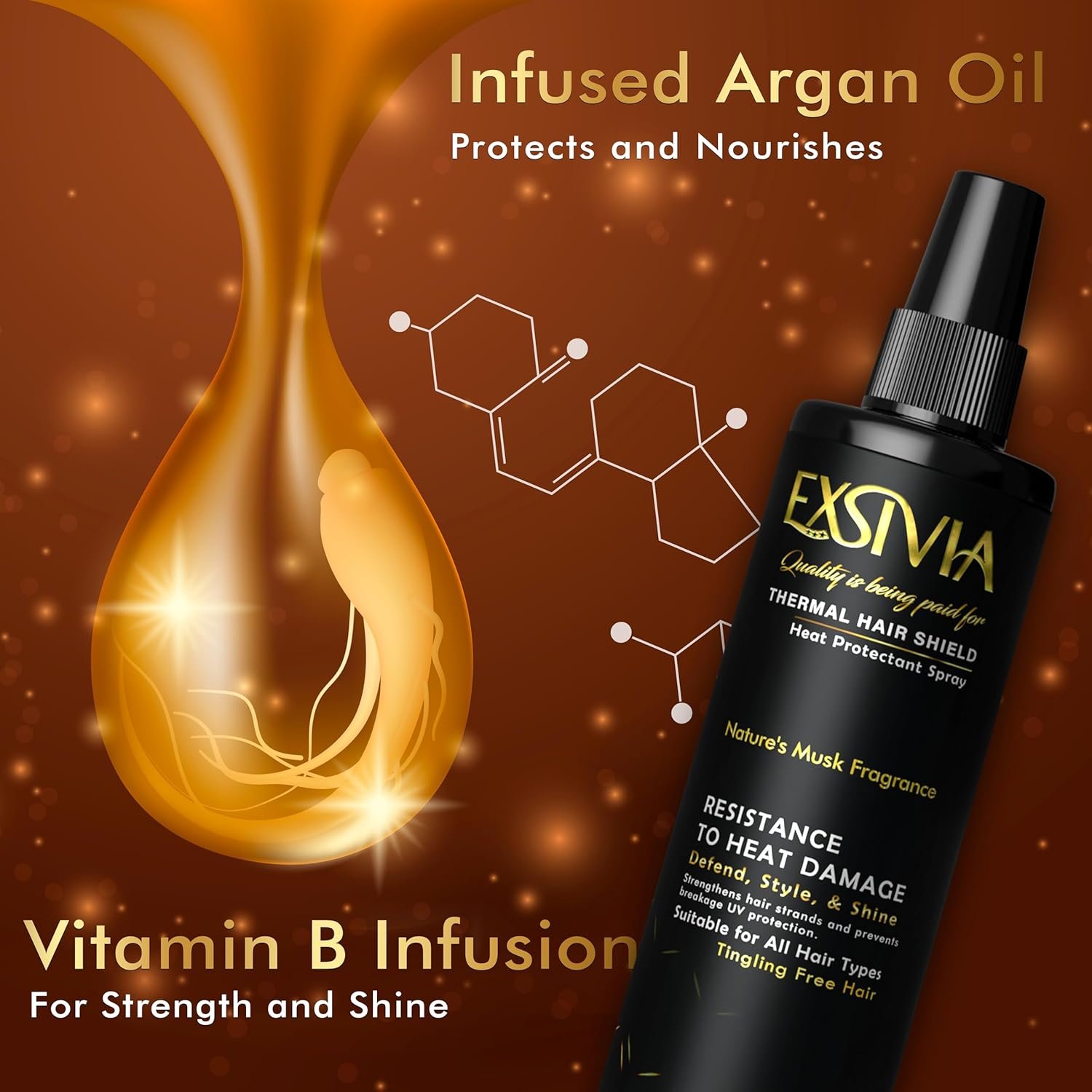 Vitamin B infusion - Exsivia hair spray