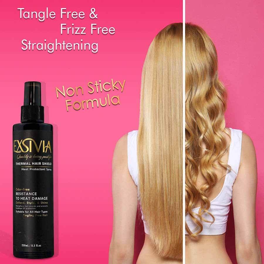 Transform with Ease: Before & After Hair Spray for Instant Volume and Shine - Exsivia