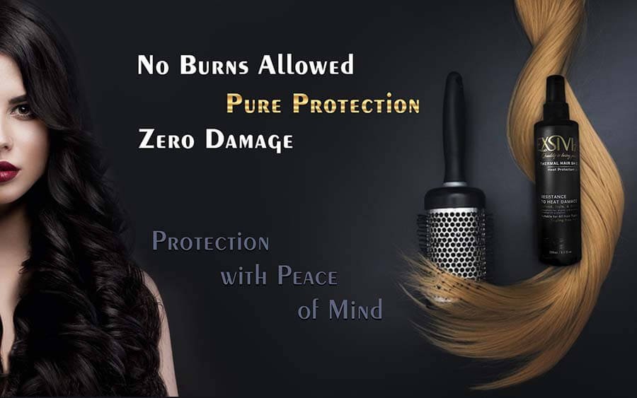 Paraben-Free Hair Treatment - Heat Resistant- Exsivia