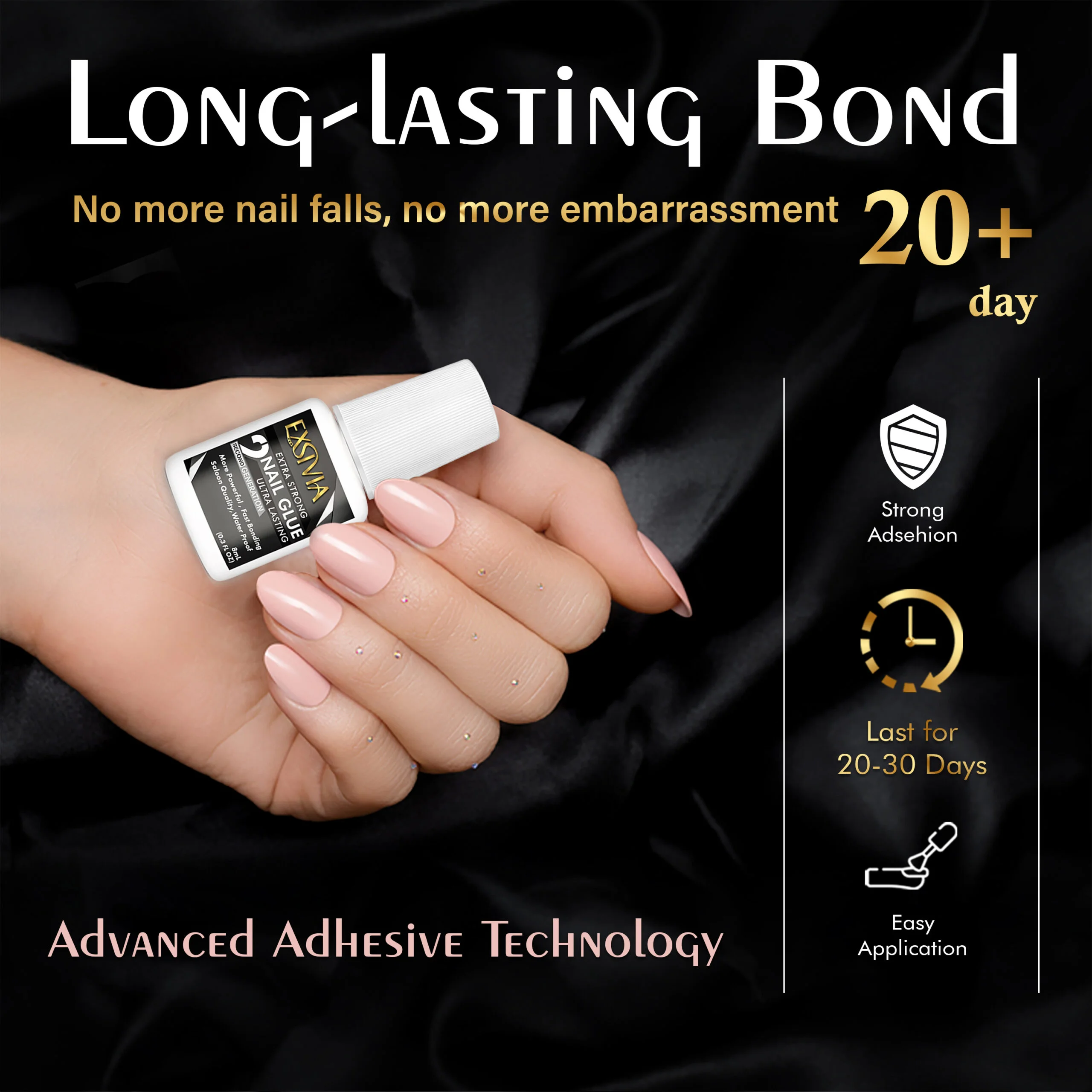 Long lasting fast drying