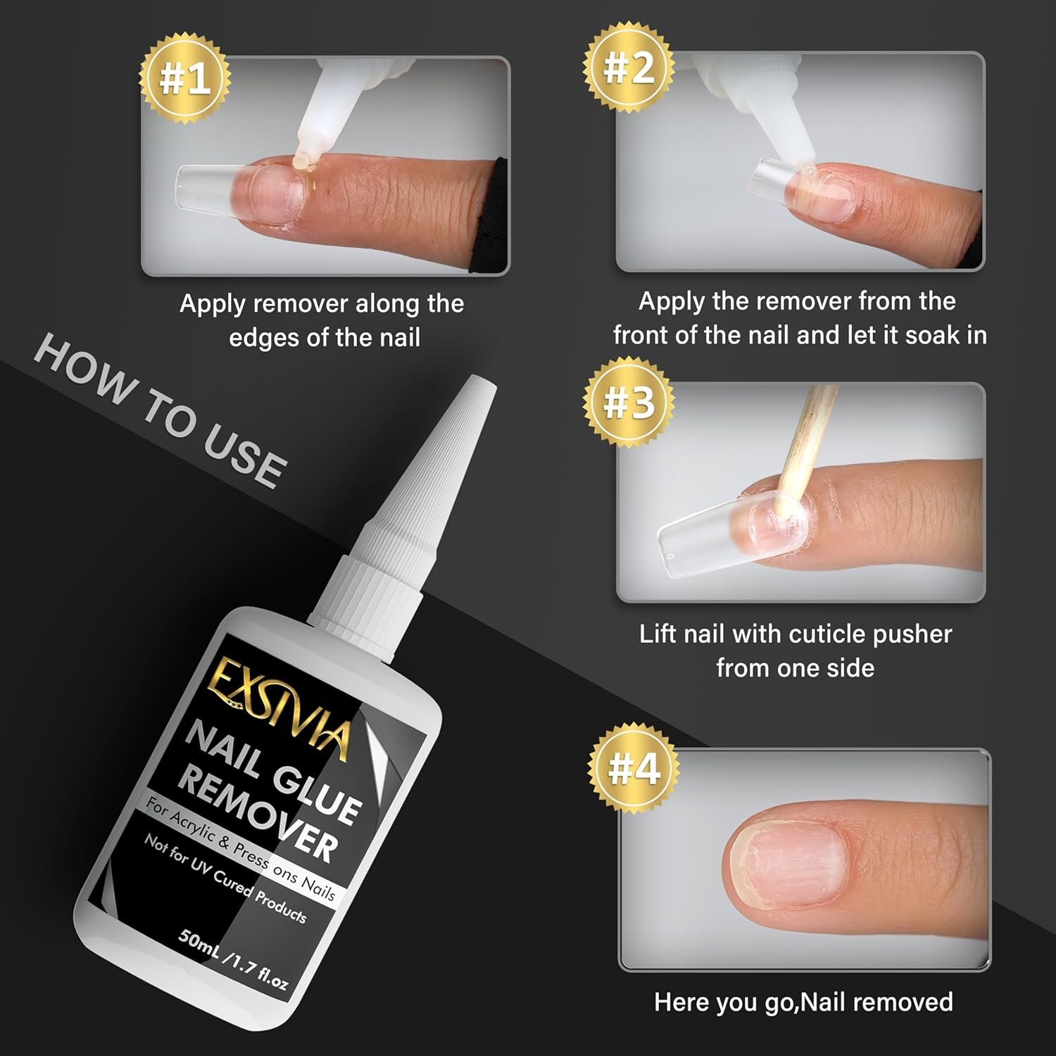 exsivia nail glue remover