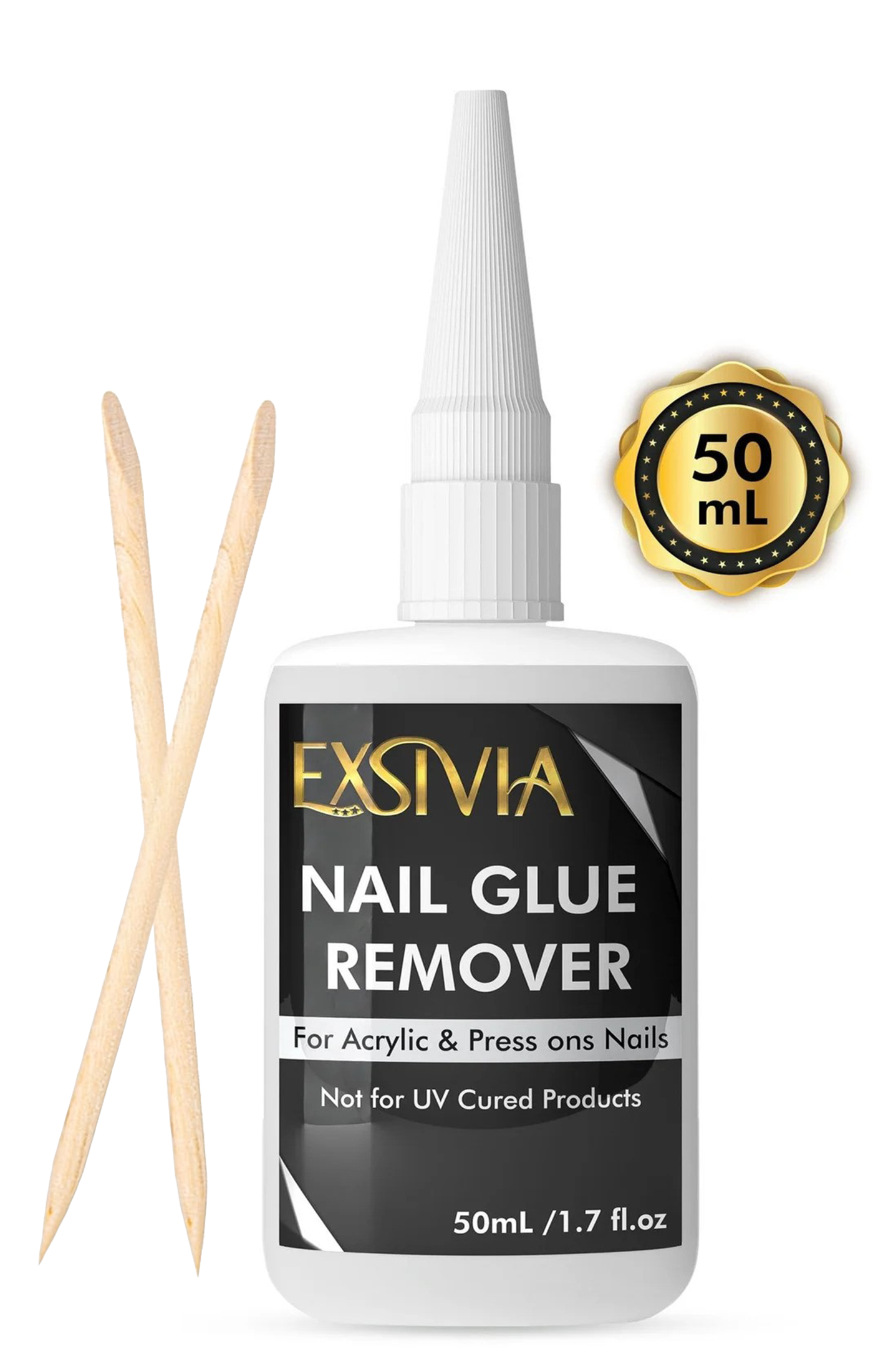 Exsivia Nail Glue Remover for Press On Nails