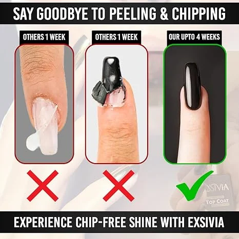 chip- free shine -Exsivia top coat