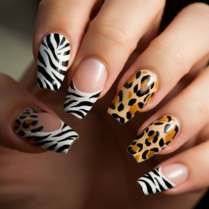 Animal Print Patterns (Duck Nails)